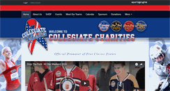 Desktop Screenshot of collegiatecharities.org